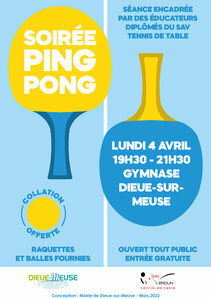 Soirée Ping-Pong