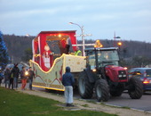 ARRIVEE DE SAINT NICOLAS AU VILLAGE